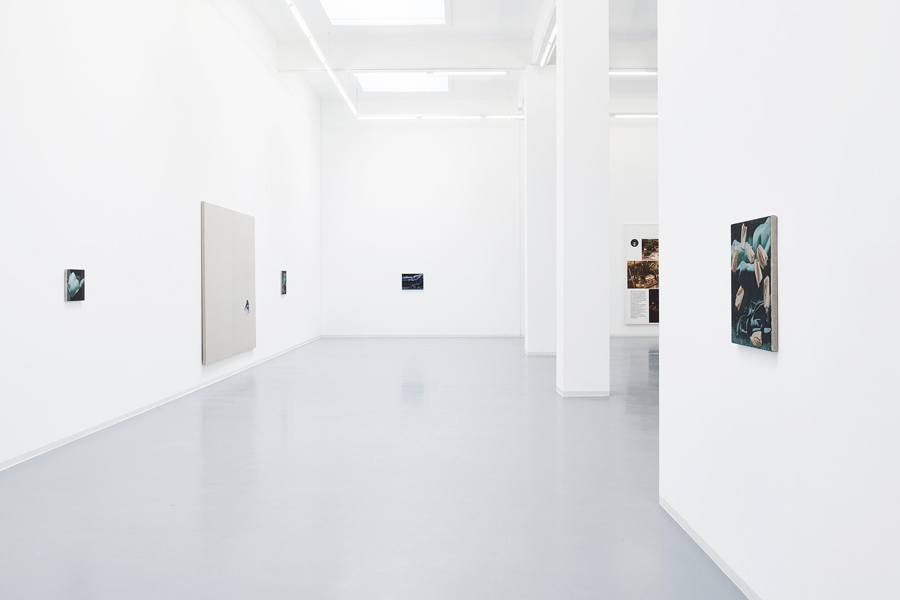 Oliver Osborne, Bonnie, installation view, Bonner Kunstverein, 2018. Photo: Mareike Tocha