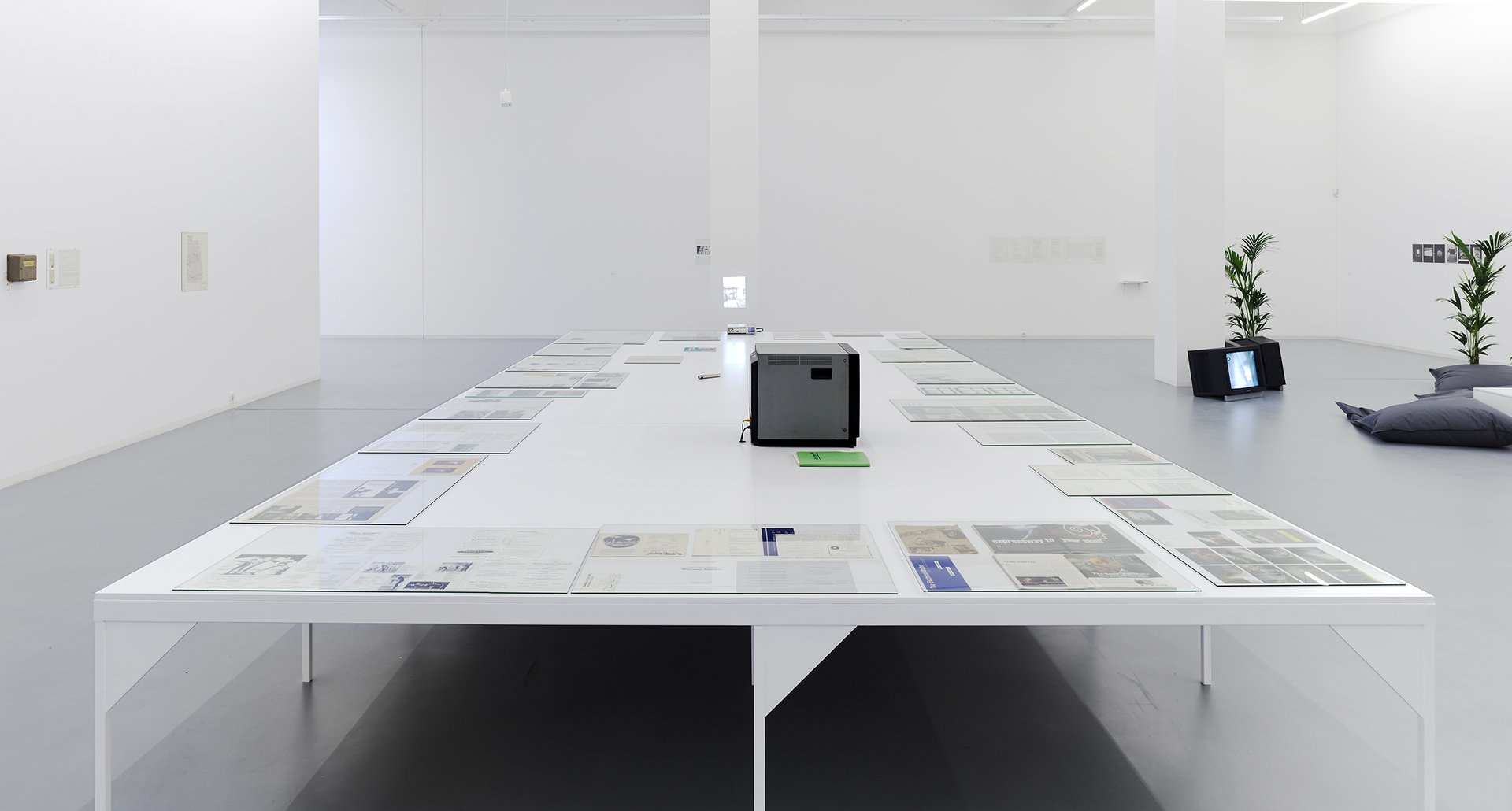 Maryanne Amacher, Intelligent Life, installation view, 2014, Bonner Kunstverein. Courtesy the artist. Photo: Simon Vogel