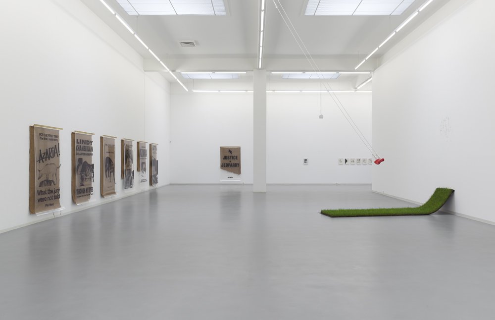 Evamaria Schaller, Timo Seber, Installationsansicht, 2013, Bonner Kunstverein. Photo: Simon Vogel