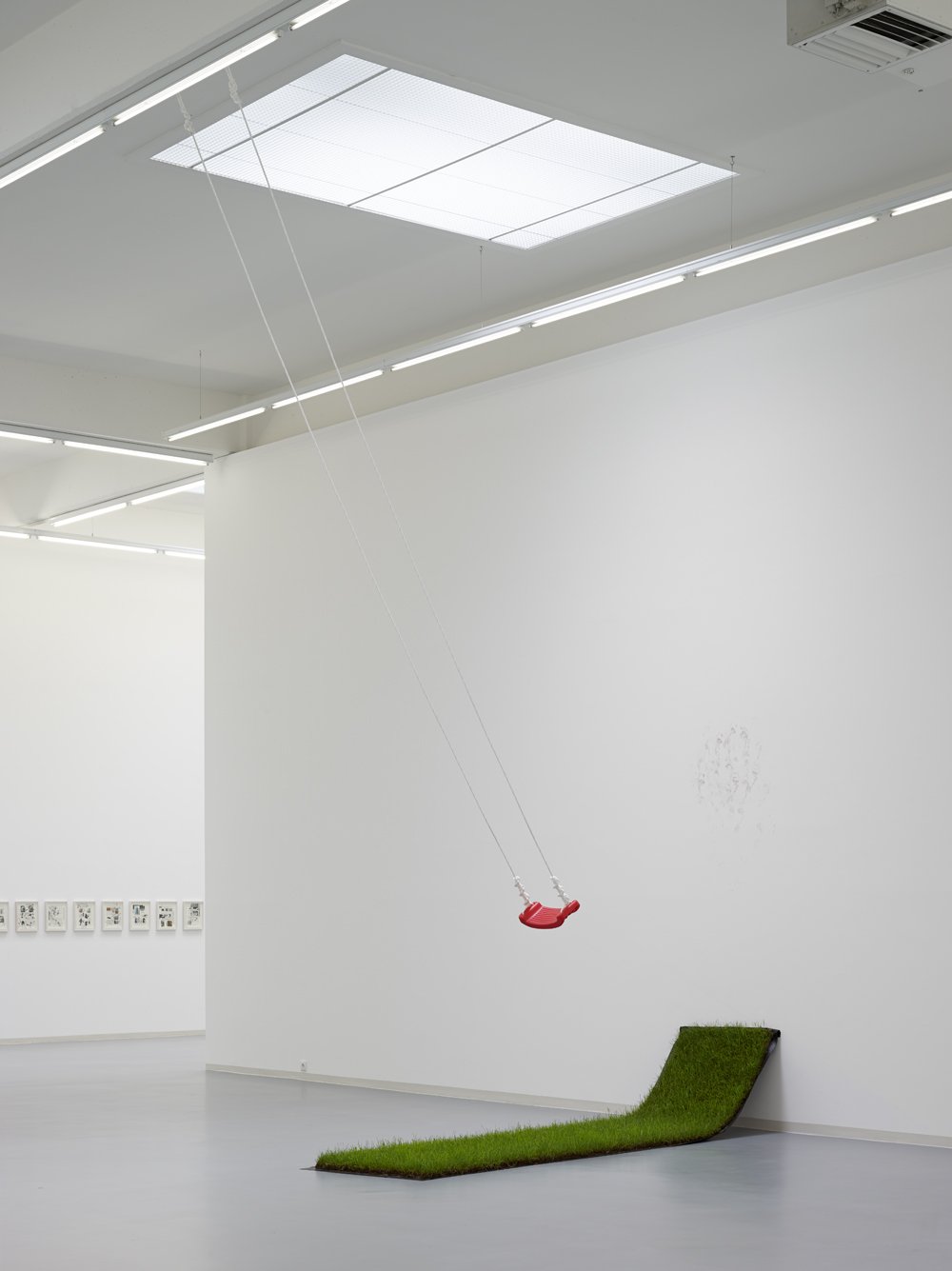 Evamaria Schaller, Timo Seber, Installationsansicht, 2013, Bonner Kunstverein. Foto: Simon Vogel