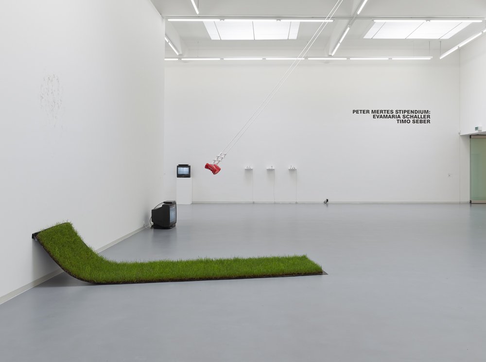 Evamaria Schaller, Timo Seber, Installationsansicht, 2013, Bonner Kunstverein. Photo: Simon Vogel