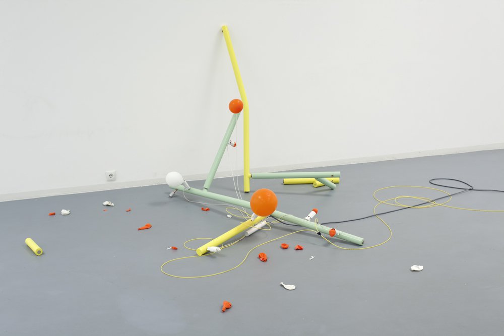 Andreas Zybach, Installationsansicht, Bonner Kunstverein, 2011. Foto: Simon Vogel