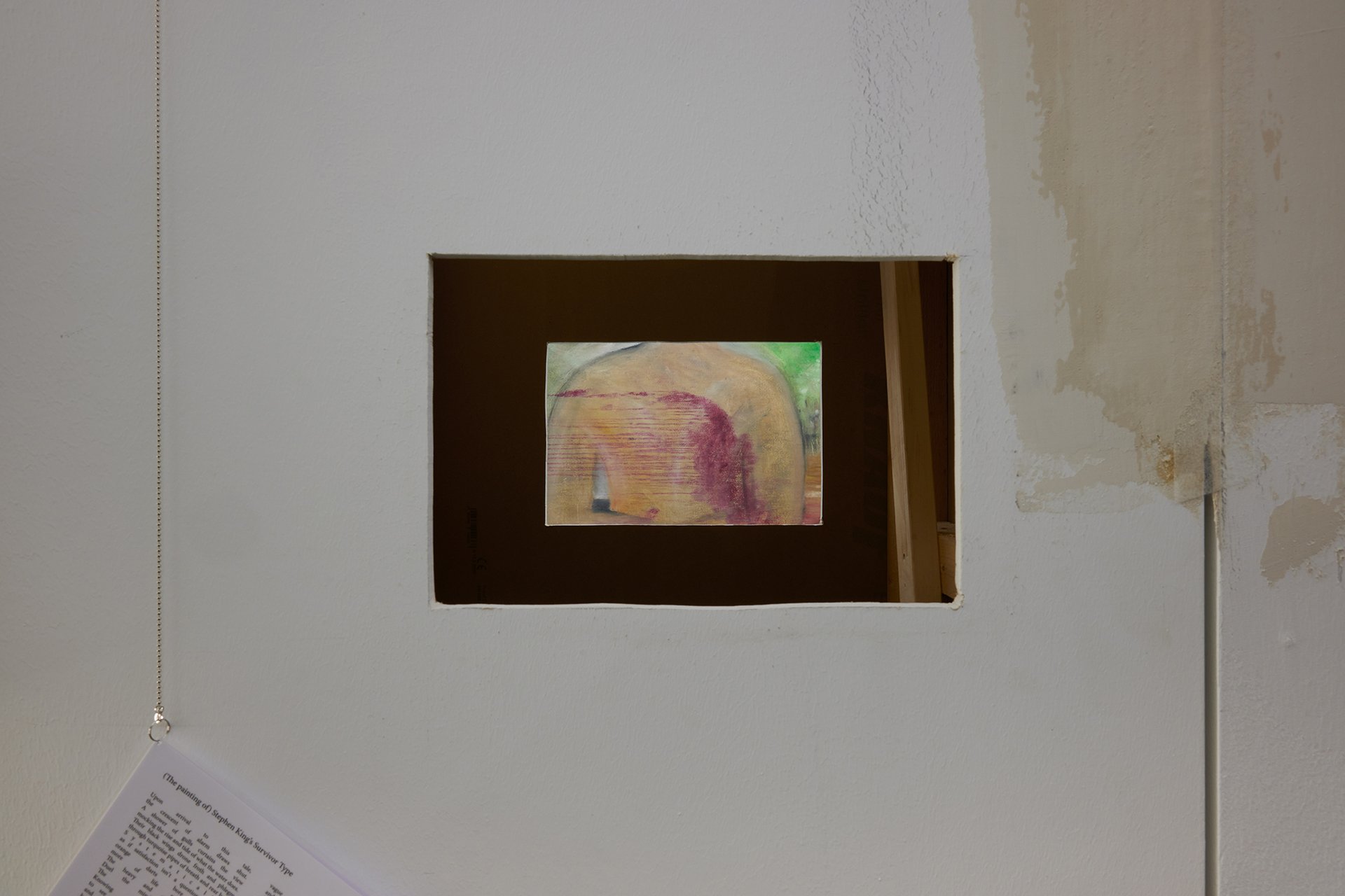 Ser Serpas, Ohne Titel, 2022, Öl auf Leinwand, 215 × 227 cm.