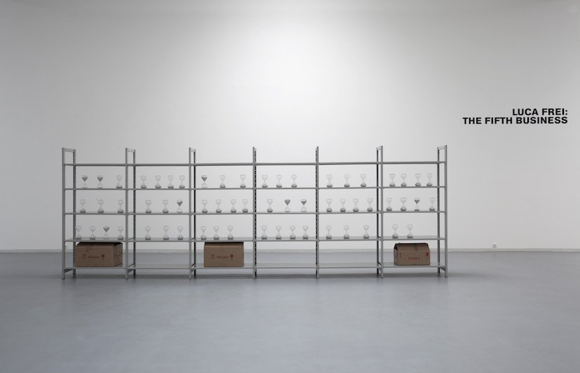 Luca Frei, The Fifth Business, installation view, Bonner Kunstverein, 2012. Photo: Simon Vogel