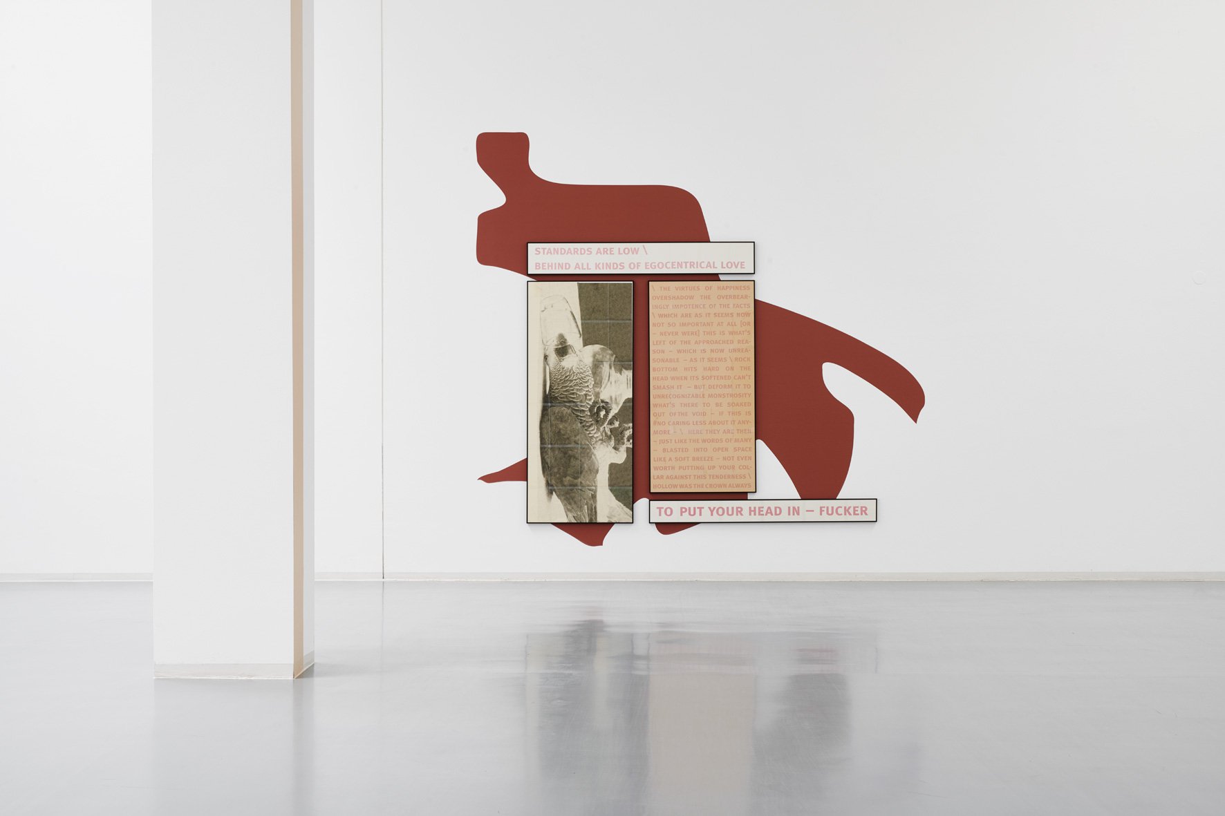 Sarah Kürten, Installationsansicht, 2018, Bonner Kunstverein, Courtesy die Künstlerin und Galerie Max Mayer, Düsseldorf. Foto: Mareike Tocha