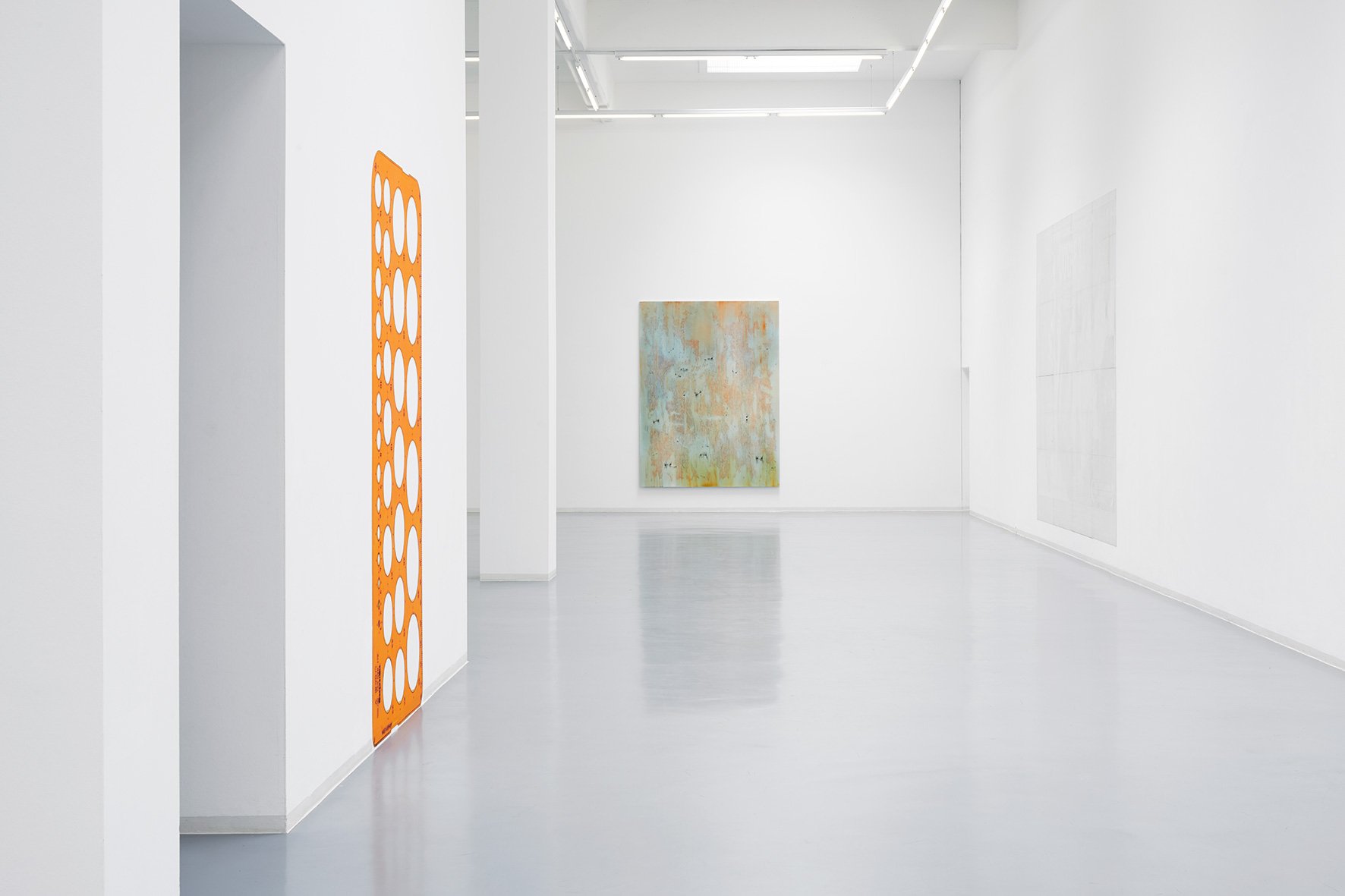 Benoît Platéus, installation view, 2019, Bonner Kunstverein. Photo: Mareike Tocha.