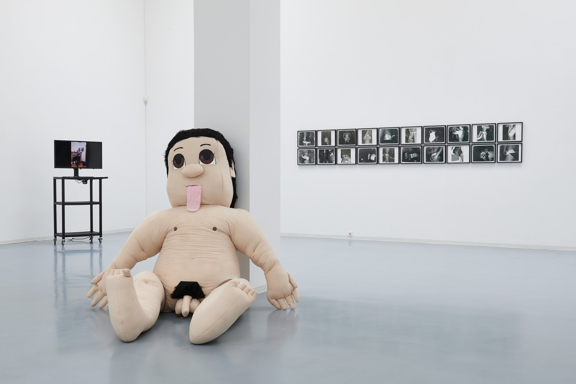 Maskulinitäten. A cooperation between Bonner Kunstverein, Kölnischer Kunstverein und Kunstverein für die Rheinlande und Westfalen, Düsseldorf, installation view, 2019, Bonner Kunstverein. Photo: Mareike Tocha