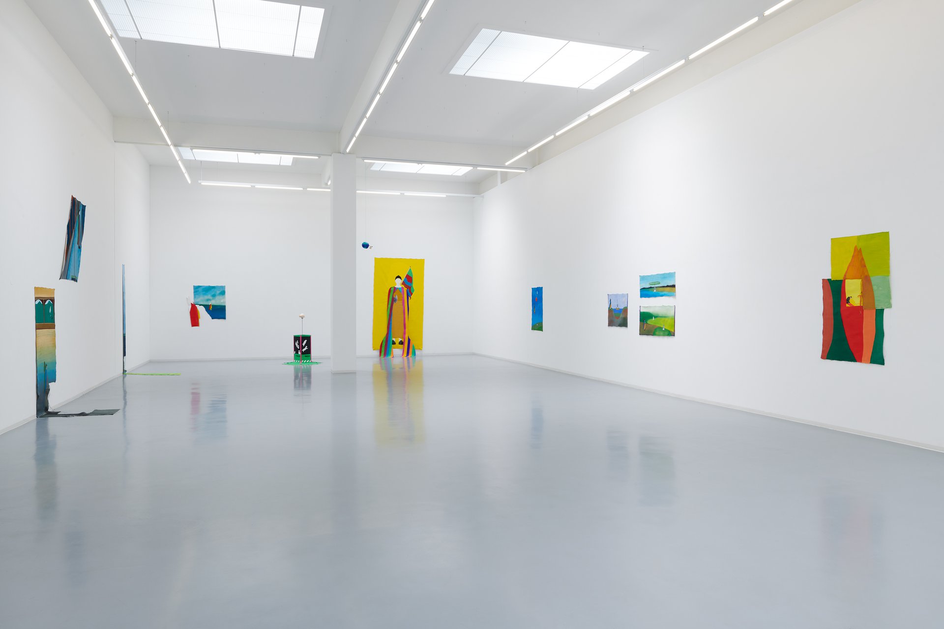 Lotte Maiwald, installation view, 2020, Bonner Kunstverein, courtesy of the artist. Photo: Mareike Tocha