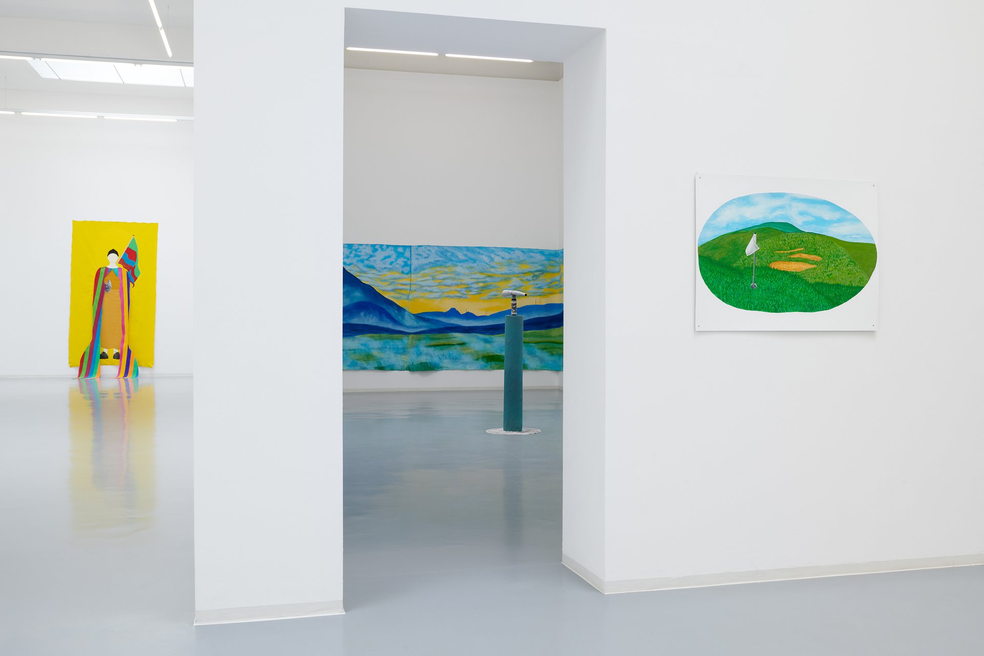 Lotte Maiwald, Installationsansicht, 2020, Bonner Kunstverein, Courtesy die Künstlerin. Foto: Mareike Tocha