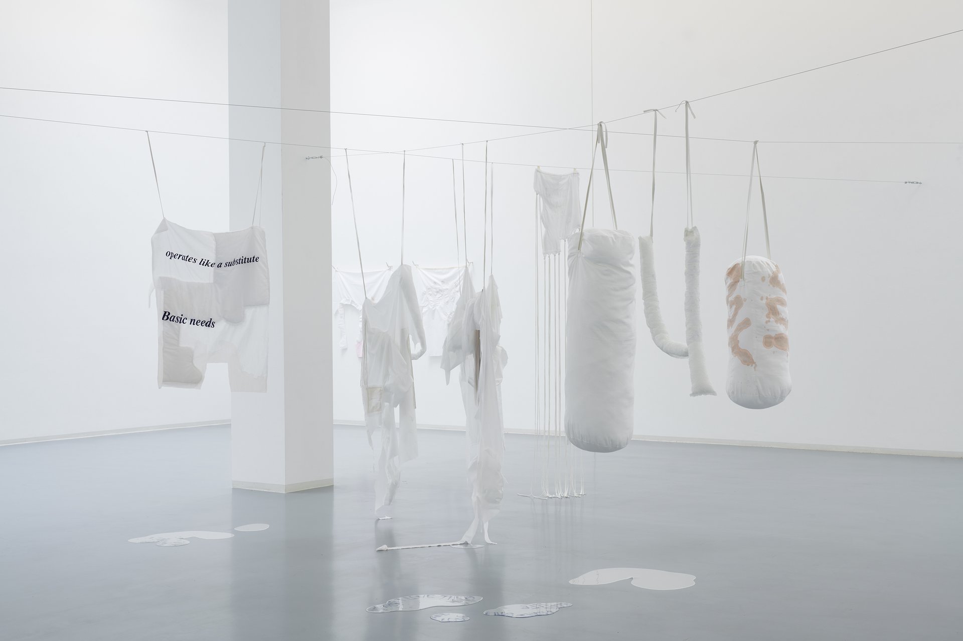 Franca Scholz, installation view, 2020, Bonner Kunstverein, courtesy of the artist. Photo: Mareike Tocha