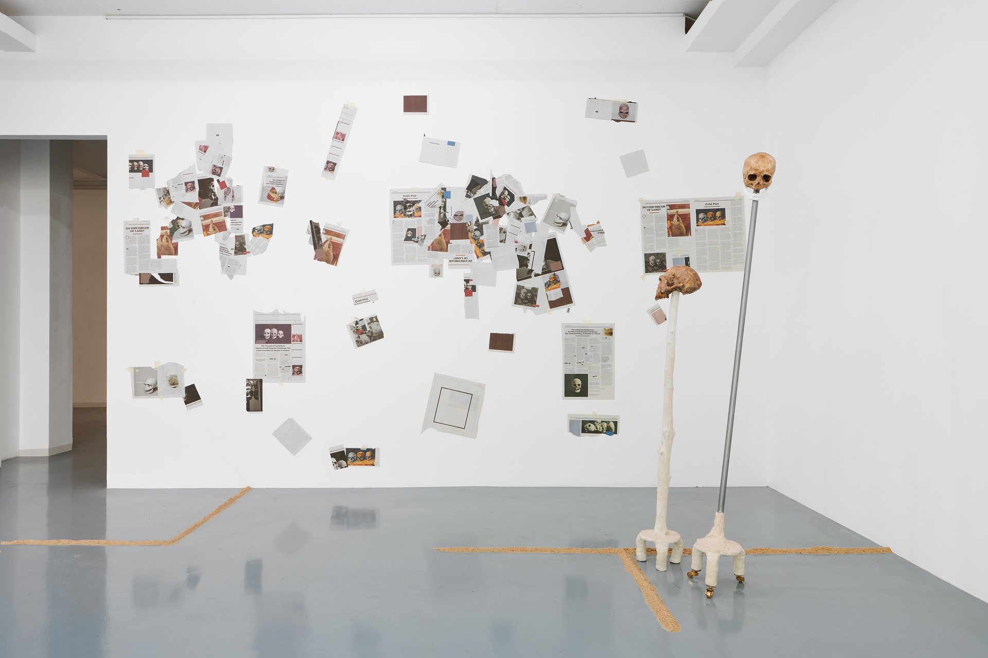 Ellen Yeon Kim, Primordial Soup, Peter Mertes Stipendium, Ausstellungsansicht, Bonner Kunstverein, 2022.