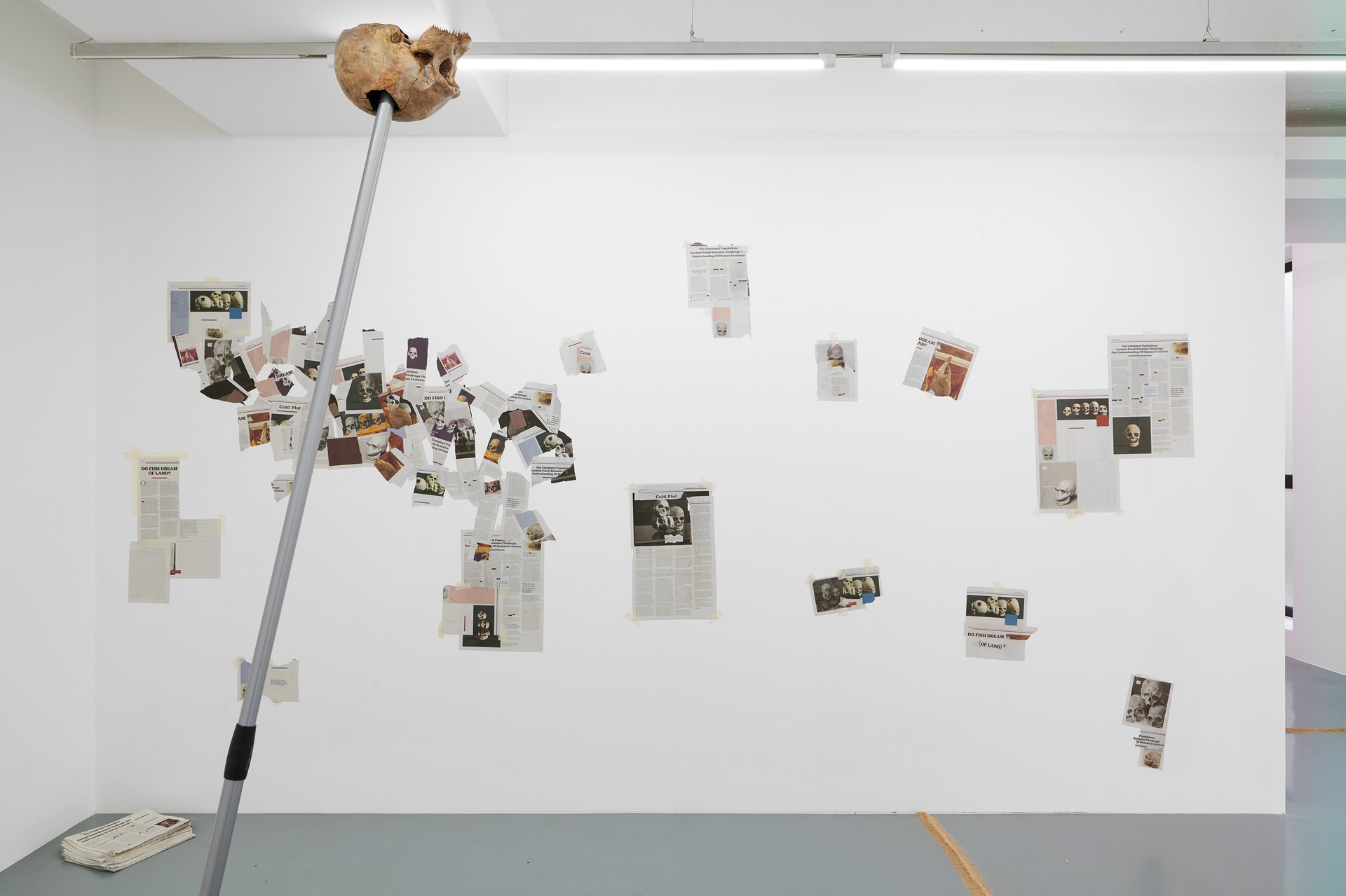 Ellen Yeon Kim, Primordial Soup, Peter Mertes Stipendium, installation view, Bonner Kunstverein, 2022.
