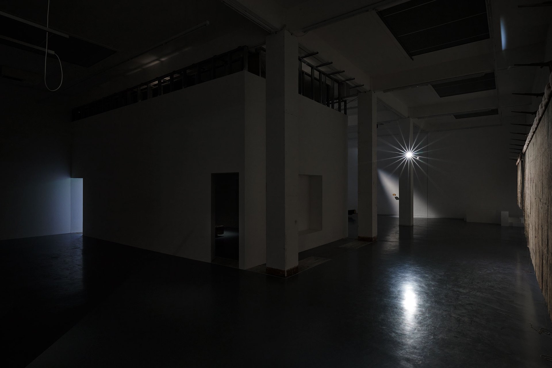 Michael Kleine, in der Blumenhalle, installation view, 2023, Bonner Kunstverein. Courtesy the artist. Photo: Mareike Tocha