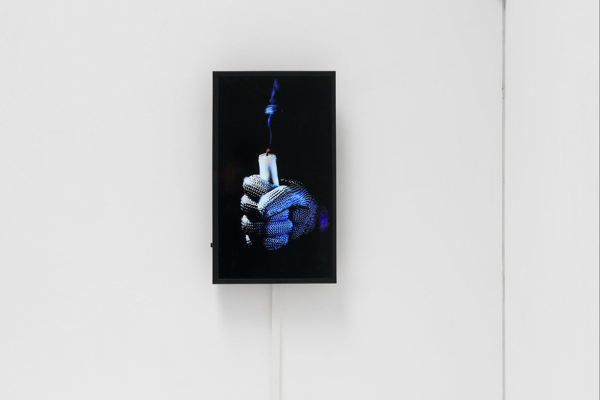It is light, Bonner Kunstverein, 2024. Ausstellungsansicht mit Bernard Szajner, Some Deaths Take Forever. Foto: Mareike Tocha.