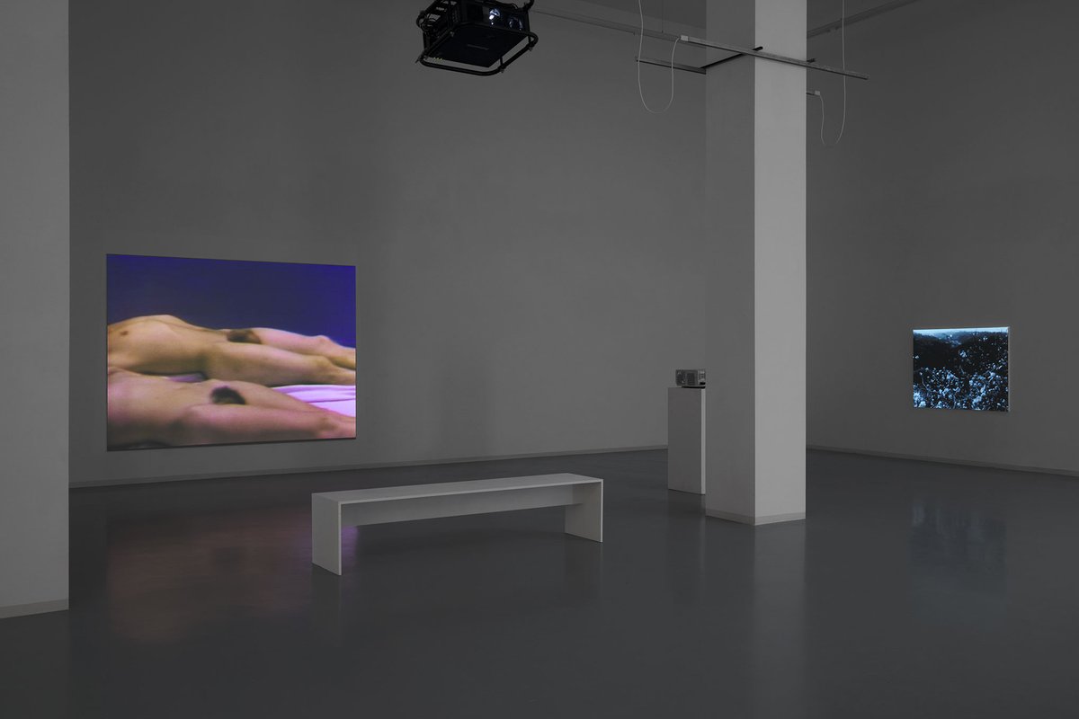 It is light, Bonner Kunstverein, 2024. Ausstellungsansicht mit Julia Heyward, Conscious Knocks Unconscious und James T. Hong, Conscious Knocks Unconscious. Foto: Mareike Tocha.