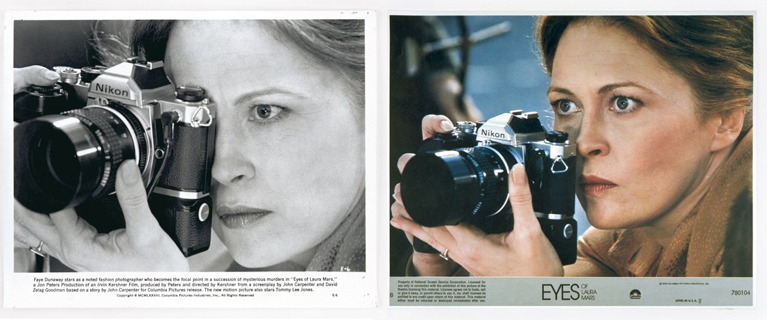 Anne Collier, Woman With A Camera (diptych), 2007. Courtesy die Künstlerin und Galerie Corvi Mora