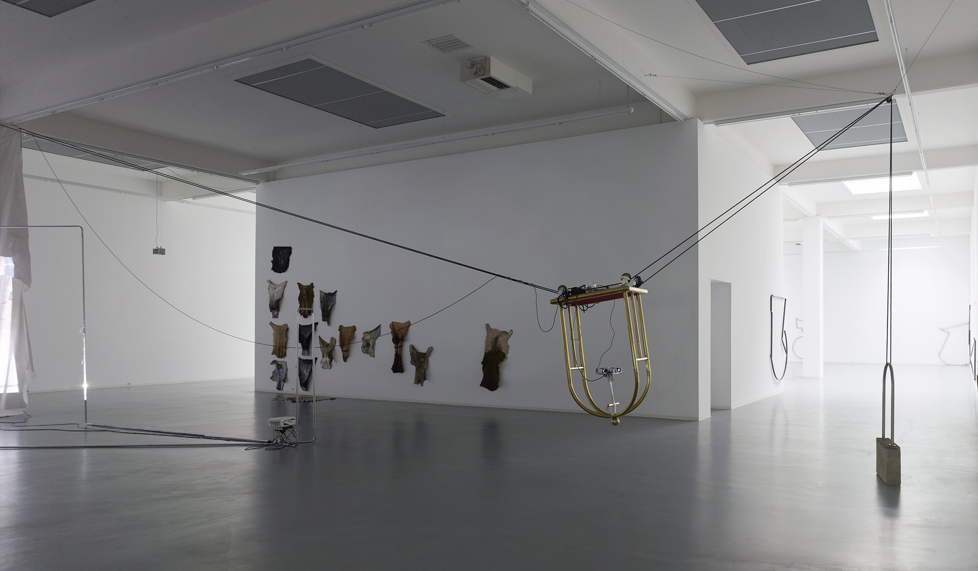 Raphaela Vogel, installation view, 2015, Bonner Kunstverein, Courtesy of the artist and BQ, Berlin. Photo: Simon Vogel