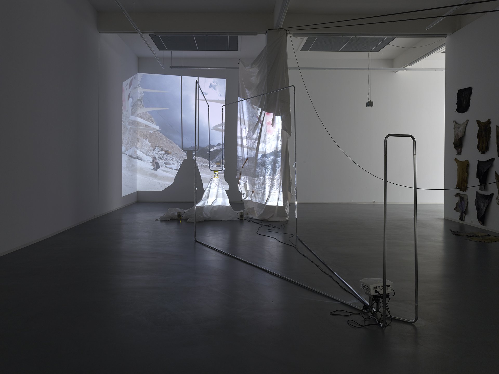 Raphaela Vogel, installation view, 2015, Bonner Kunstverein, Courtesy of the artist and BQ, Berlin. Photo: Simon Vogel