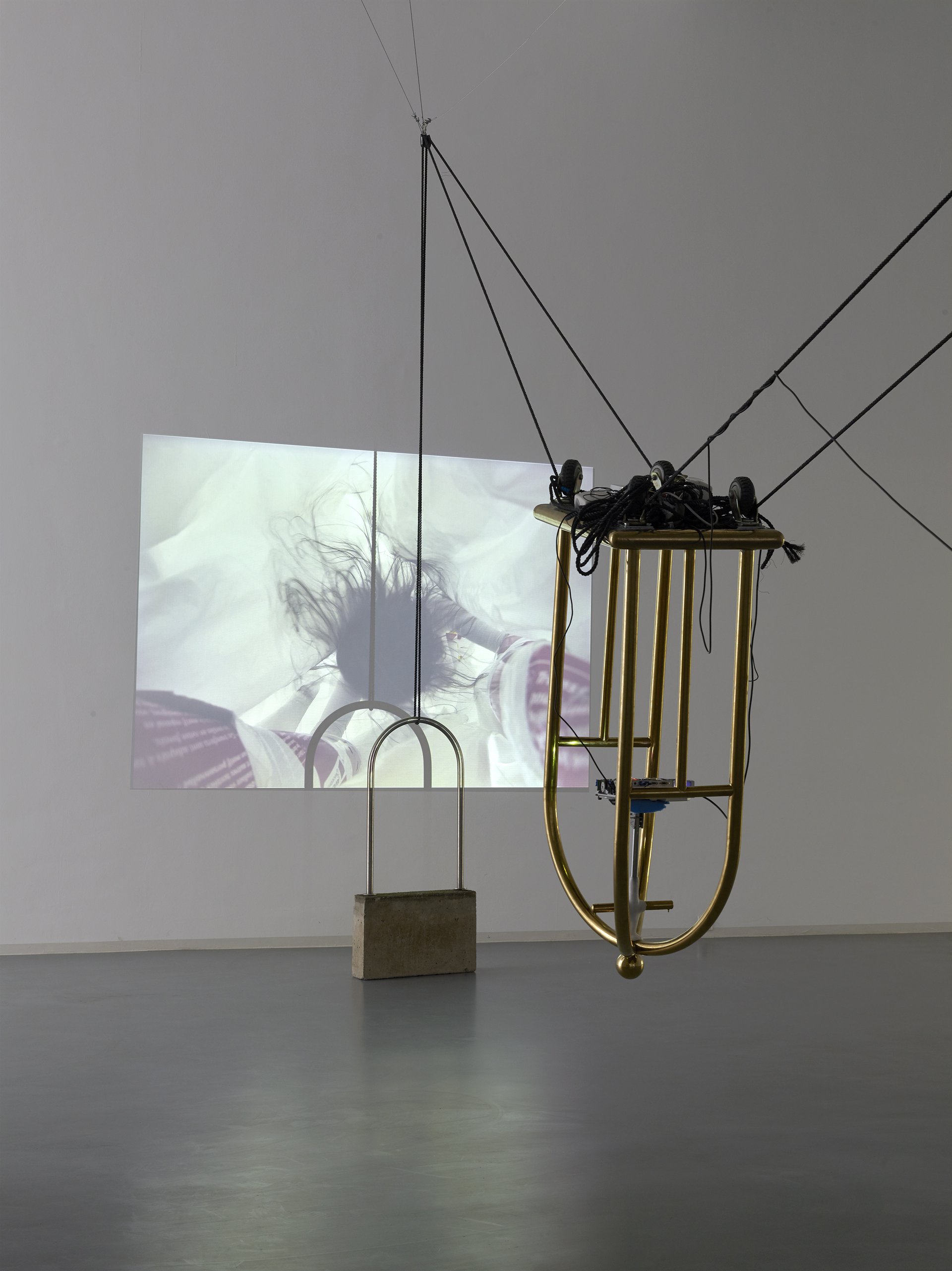 Raphaela Vogel, Ohne Titel, 2015, Installationsansicht, 2015, Bonner Kunstverein, Courtesy die Künstlerin und BQ, Berlin. Photo: Simon Vogel