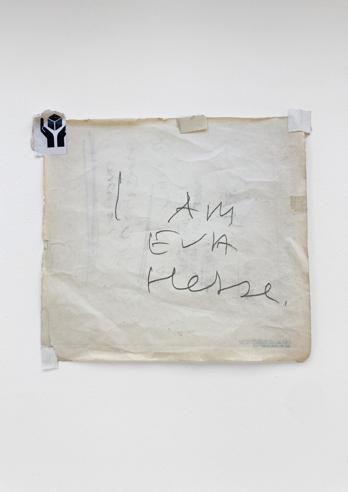 Sarah Rapson, I am Eva Hesse, 2022