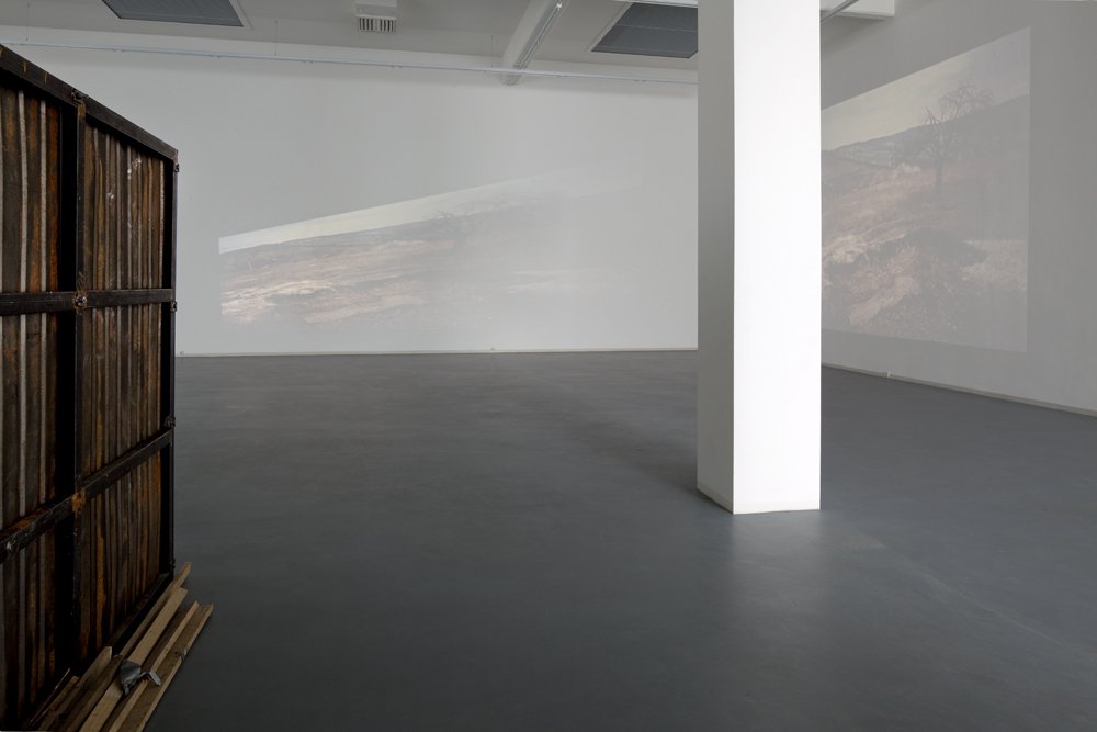 Petrit Halilaj, Judith Hopf, Bedwyr Williams, Installation view, Bonner Kunstverein, 2011. Photo: Simon Vogel