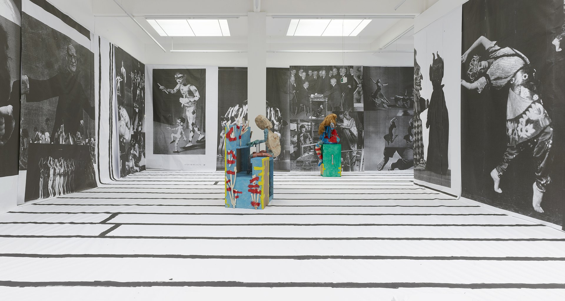 Marvin Gaye Chetwynd, ‘Camshafts in the Rain’, 2016, commissioned by Bonner Kunstverein, courtesy the artist and Sadie Coles HQ, London. Photo: Simon Vogel