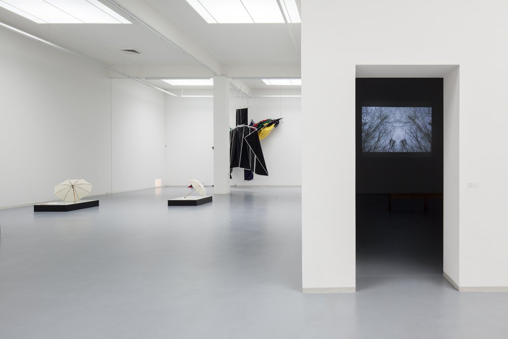 NACH BONN - Eine Montage, Installation view, Bonner Kunstverein, 2012. Photo: Simon Vogel