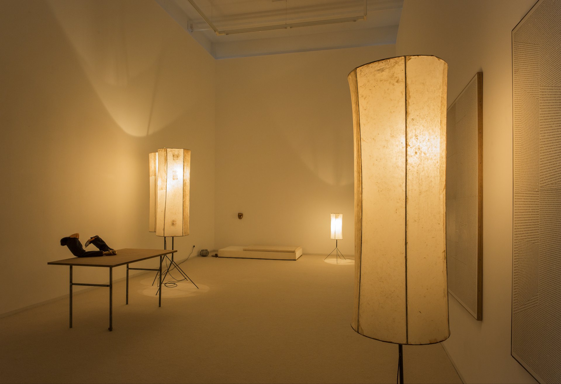 Robert Brambora, Installationsansicht, 2019, Bonner Kunstverein, Courtesy der Künstler. Foto: Martin Plüddemann
