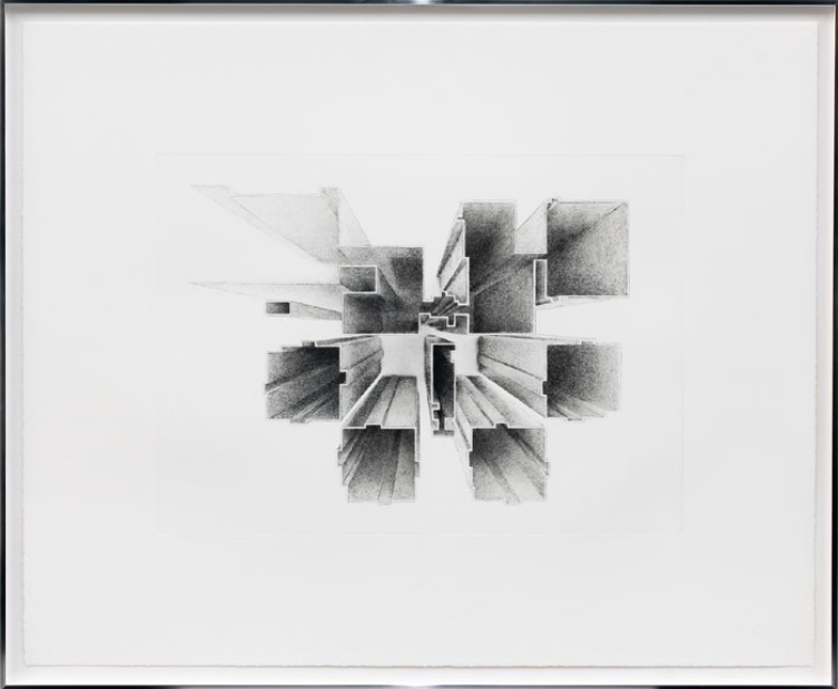 Sung Tieu, Untitled (Civic Floor I), 2022, Photogravure, 47 × 57 cm.